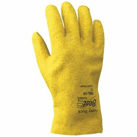 BEST GLOVE Dispose Pvc Fully Coated- Yellow- Jer Dz6 845-962L-10